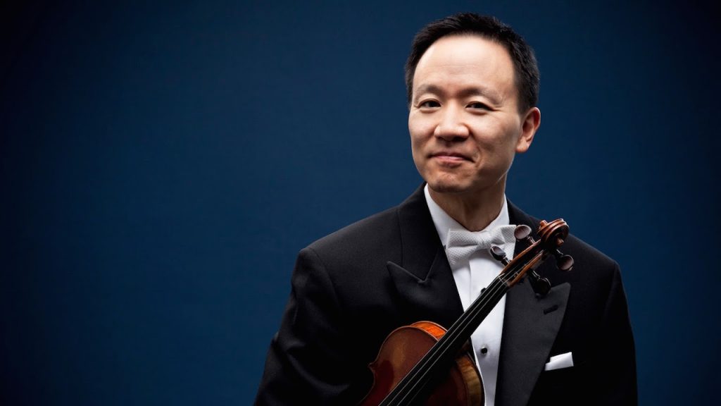 Violinist David Kim. Image copyright Ryan Donnell.
