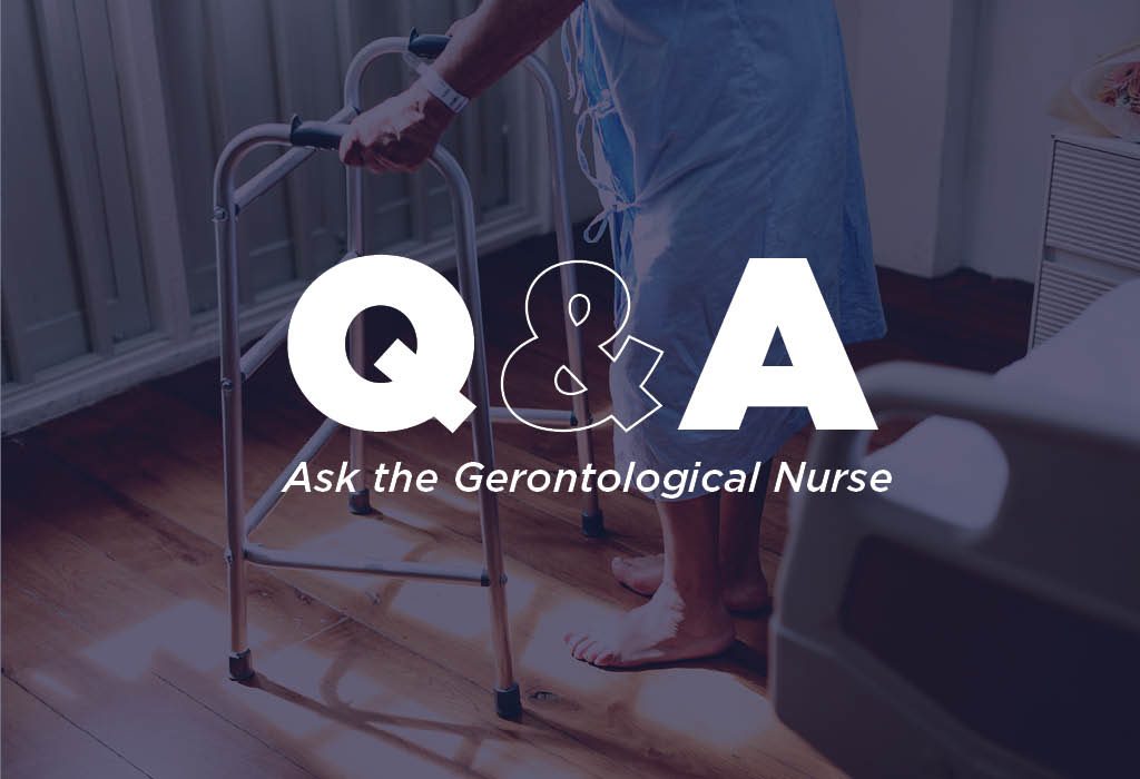 gerontological nurse Q&A image