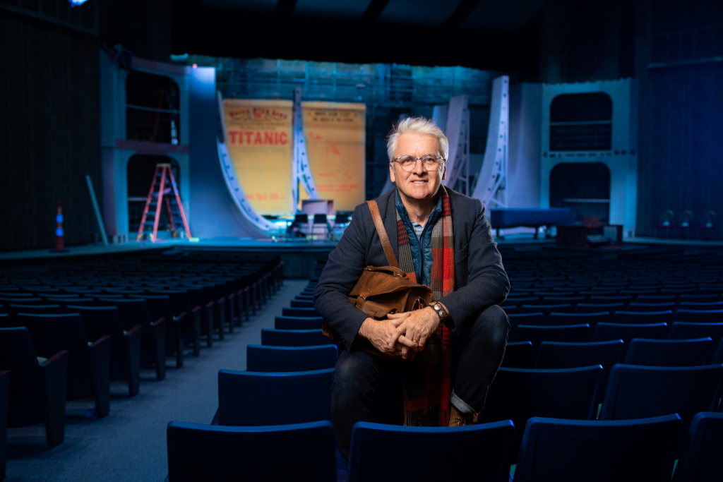 Jeff Stegall designed the set for BJU's production of Titanic