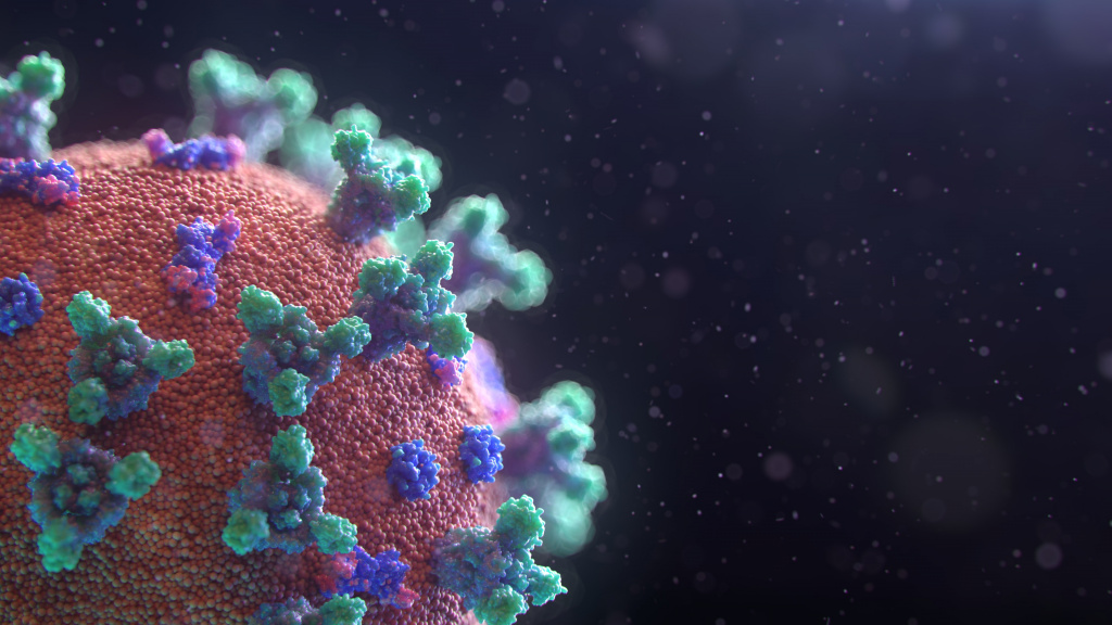 Image of the novel coronavirus by Fusion Medical Animation