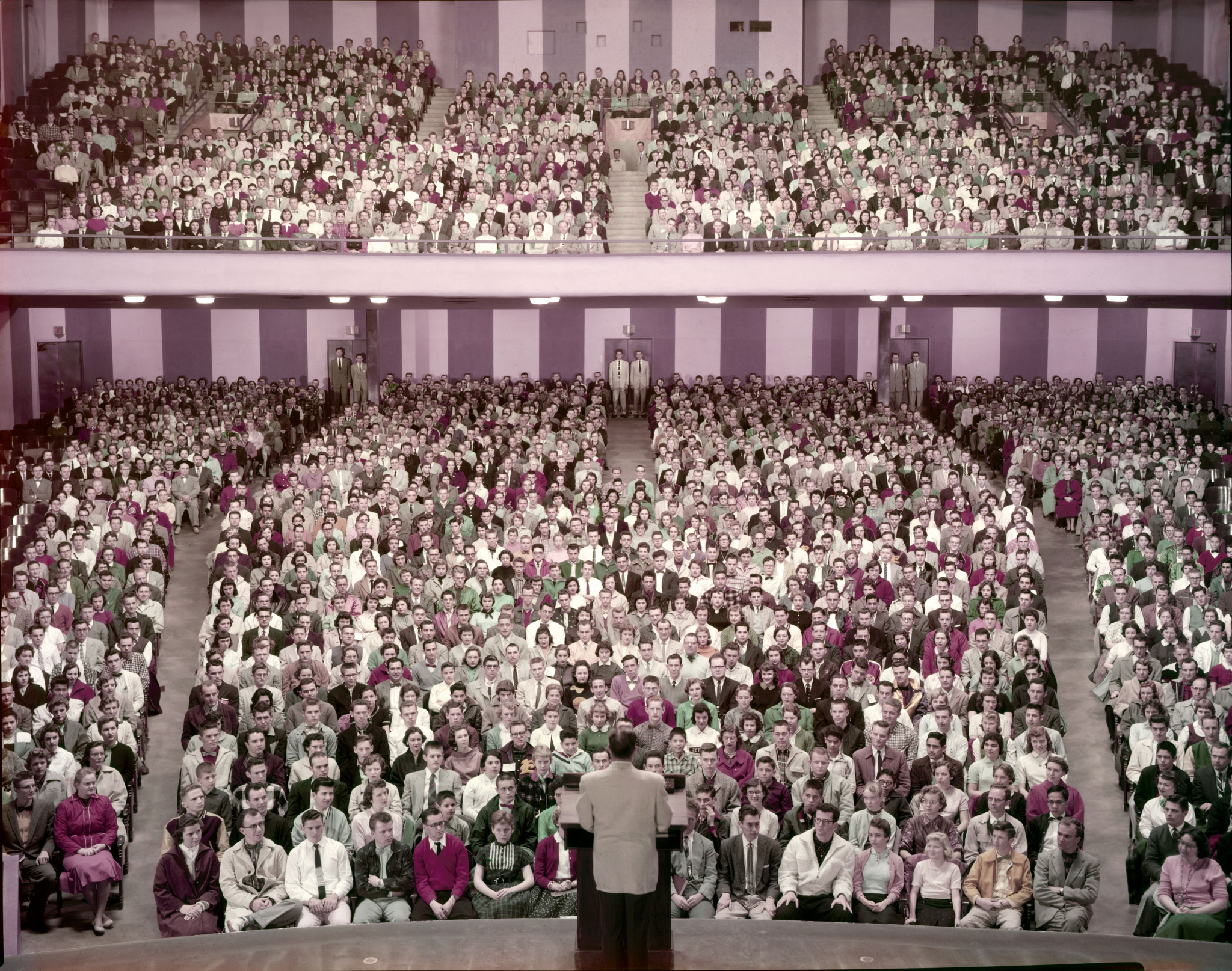 Rodeheaver Auditorium, 1957 (Photo by Unusual Films)