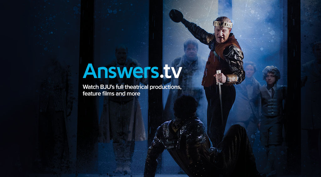 BJU content on Answers.tv