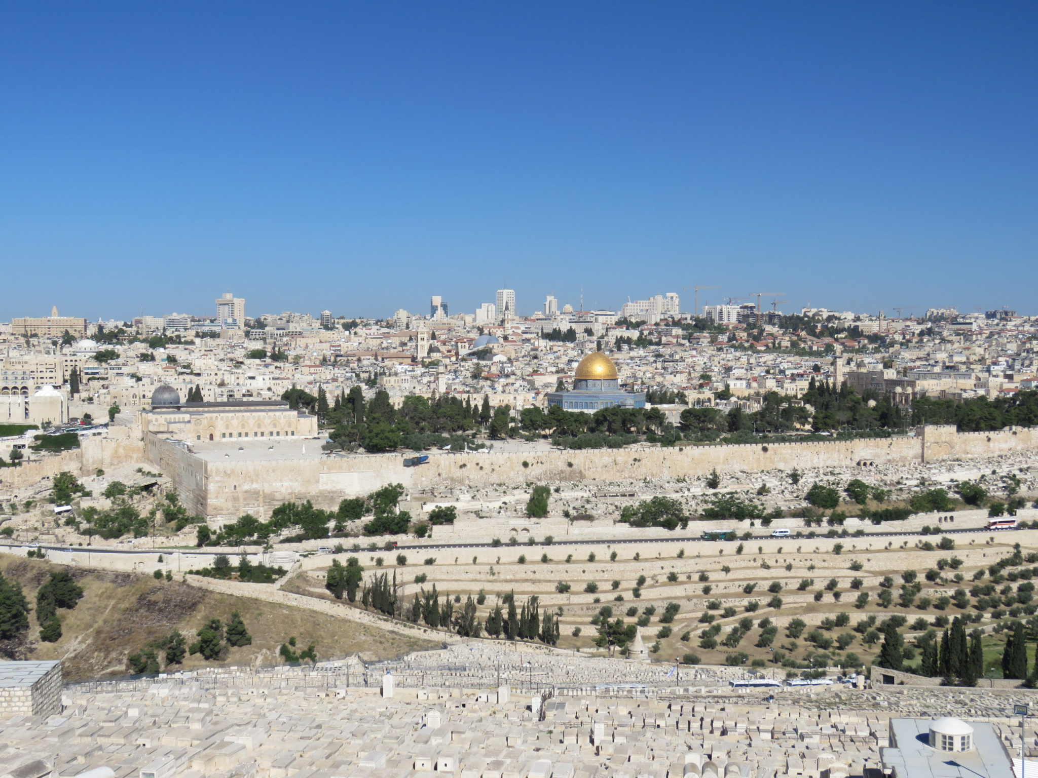 Panoramic view of Jerusalem