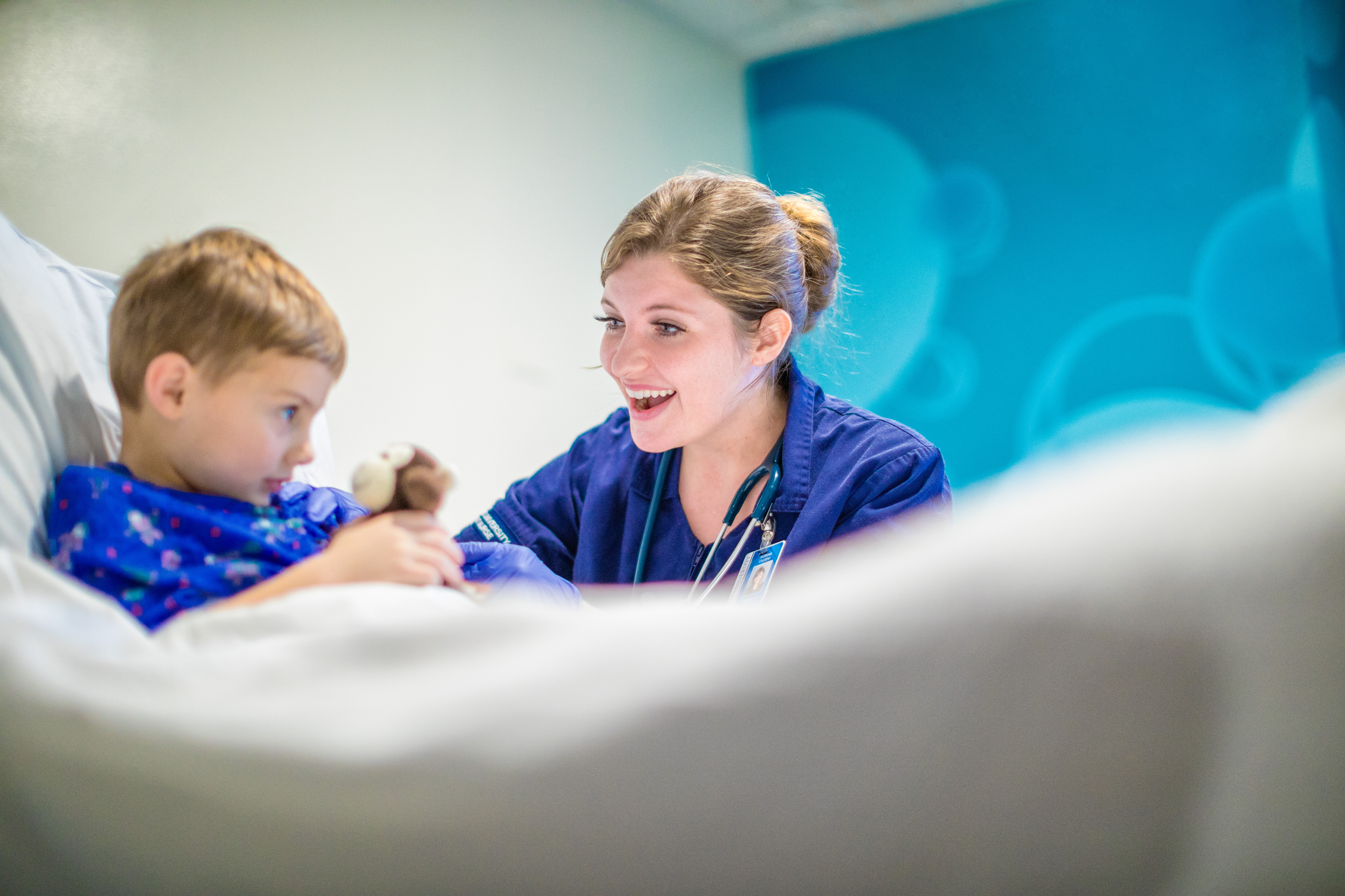 BJU's nursing program includes a six-semester clinical experience in local hospitals and doctor's offices
