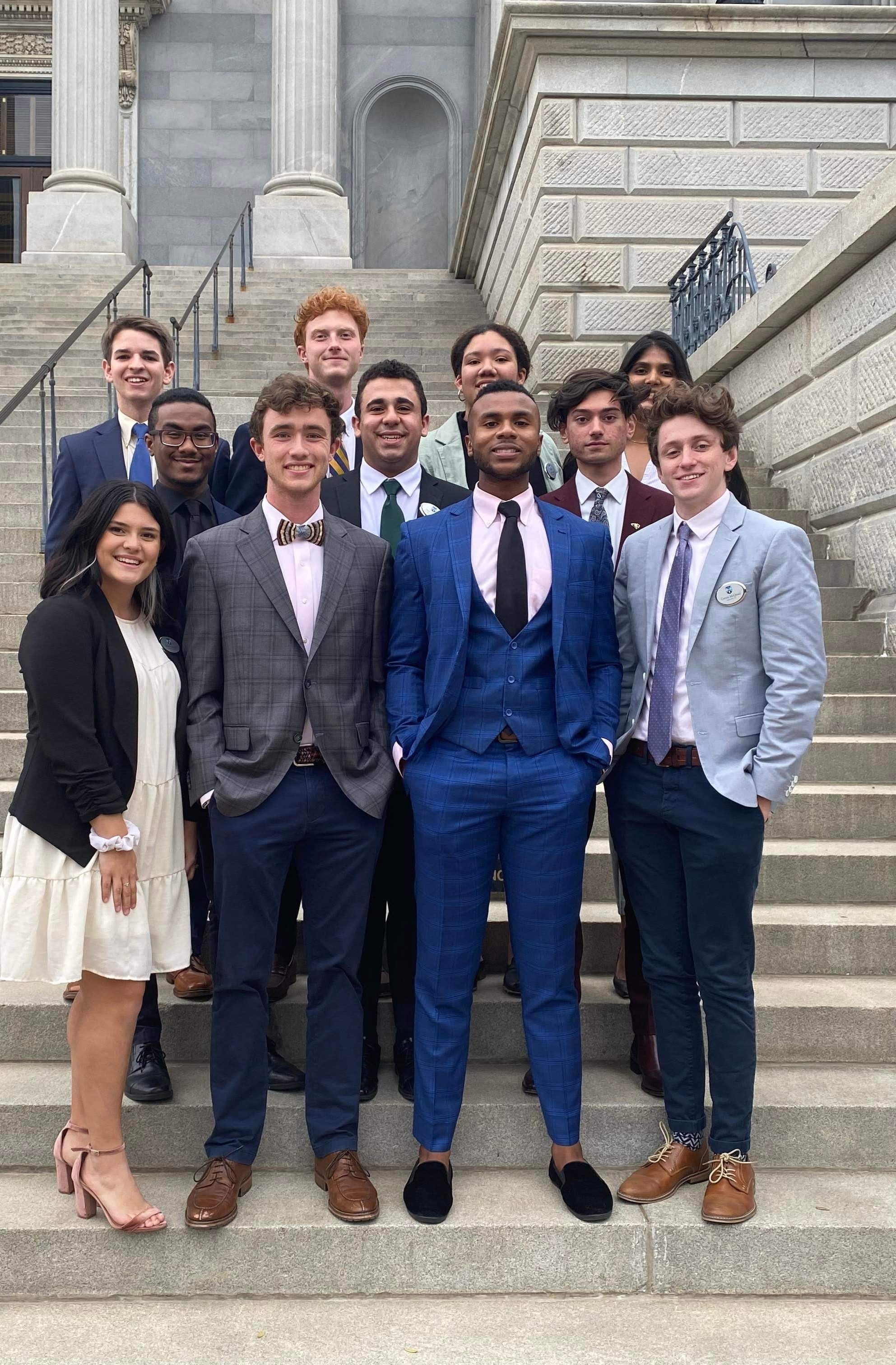 BJU's delegation to the South Carolina Student Legislation